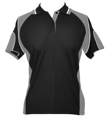 black ash alliance ladies polo shirt